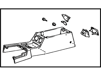 Toyota 58810-14410-03 Box Assembly, Console