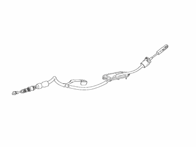 Toyota 33820-33400 Cable Assembly, TRANSMIS