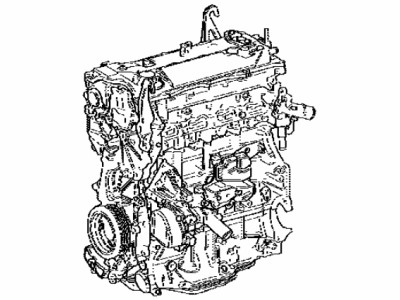 Toyota 19000-F0010 Engine Assembly, Partial