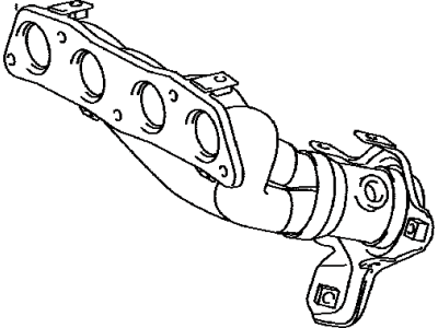 Scion xD Catalytic Converter - 17141-37051