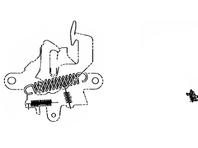 Toyota RAV4 Hood Latch - 53510-0R050