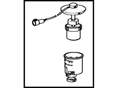 Toyota 47202-35171 Reservoir Set, Brake Master Cylinder