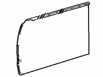 Toyota 67111-89126 Panel, Front Door, Outer RH