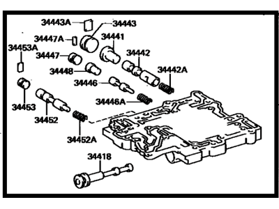 Toyota 4Runner Valve Body - 34430-35010