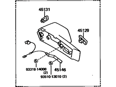 Toyota 45130-35171-04 Button Assembly, Horn