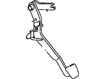 Toyota Solara Clutch Pedal - 31301-33040