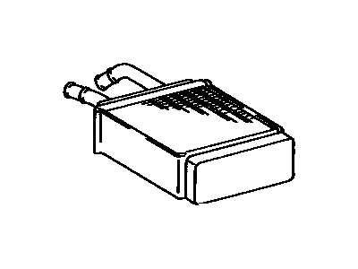 Toyota Tercel Heater Core - 87107-16160