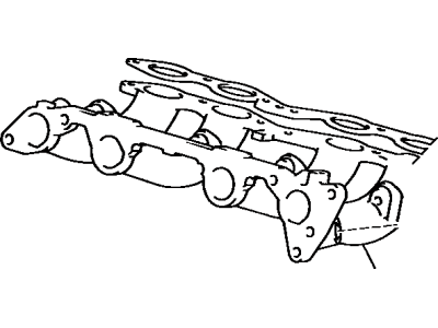 1988 Toyota Camry Intake Manifold - 17101-74070