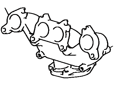 Toyota Celica Exhaust Manifold - 17141-74020
