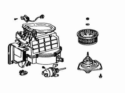 1983 Toyota Camry Blower Motor - 87130-32020
