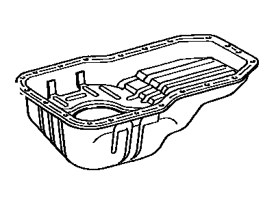 Toyota Corolla Oil Pan - 12101-19025