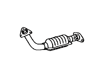 Toyota Tacoma Exhaust Pipe - 17410-07041