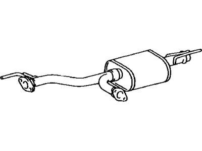 Toyota 17420-0F010 Center Exhaust Pipe Assembly