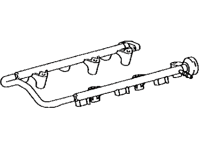 Toyota 23807-0F010 Pipe Sub-Assy, Fuel Delivery