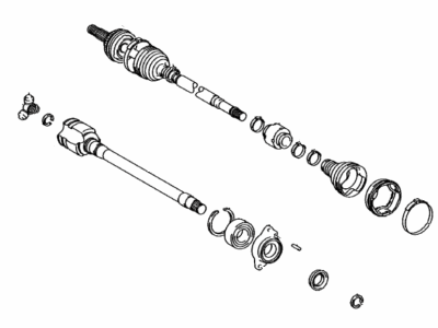 Toyota RAV4 Axle Shaft - 43410-06A80