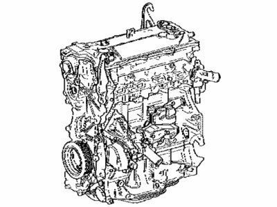 Toyota 19000-F0060 Engine Assy, Partial