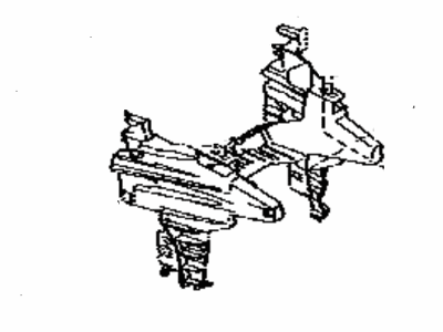 Toyota 58985-WB002 Retainer, Console Box