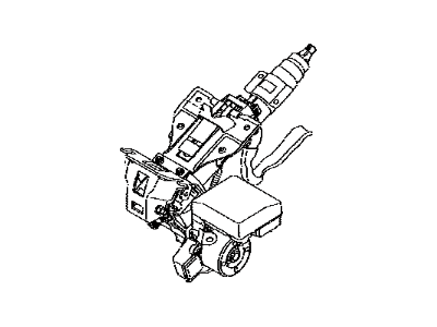 Toyota 45250-WB007 Column Assembly, Electrical