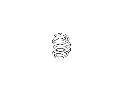 Toyota 48131-WB004 Spring, Coil, Front