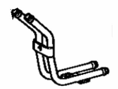 1978 Toyota Cressida Oil Cooler Hose - 15707-45010