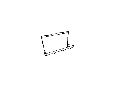 Toyota 65980-08010-B0 CARTAIN Assembly, Back Window, RH