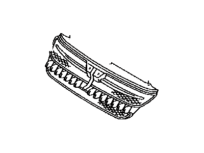 Toyota 53111-AE020 Radiator Grille