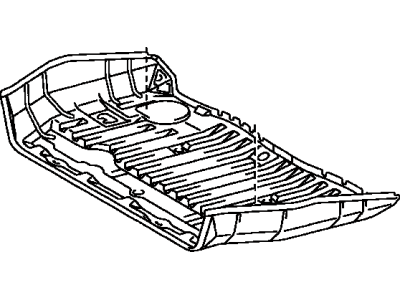 2018 Toyota Sienna Floor Pan - 58311-08031