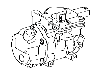 Toyota 88370-47031 Compressor Assembly, W/M