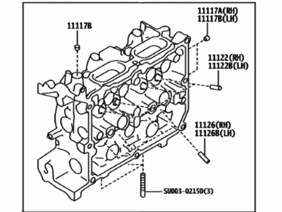 2023 Toyota GR86 Cylinder Head - SU003-08991