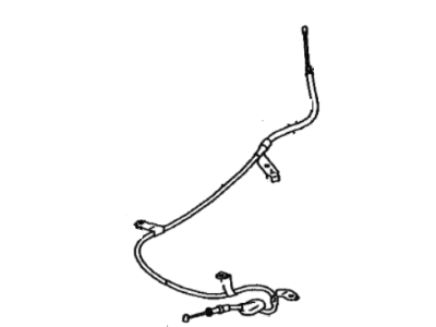 Toyota GR86 Parking Brake Cable - SU003-08828