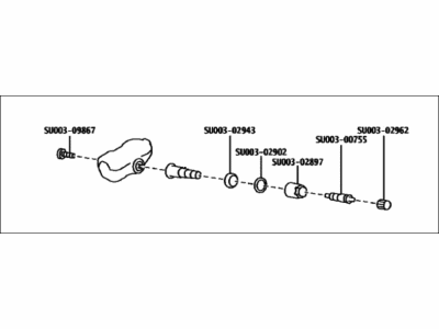 Toyota GR86 TPMS Sensor - SU003-10826