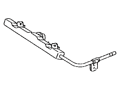 23807-22030 Genuine Toyota Pipe Sub-Assy, Fuel Delivery