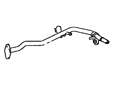 1993 Toyota T100 Coolant Reservoir Hose - 16268-75020