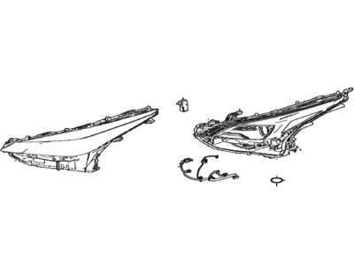 2023 Toyota Mirai Headlight - 81185-62190