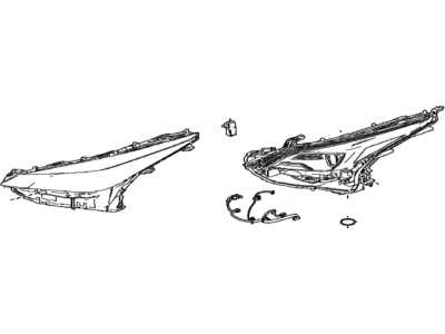 2023 Toyota Mirai Headlight - 81145-62190