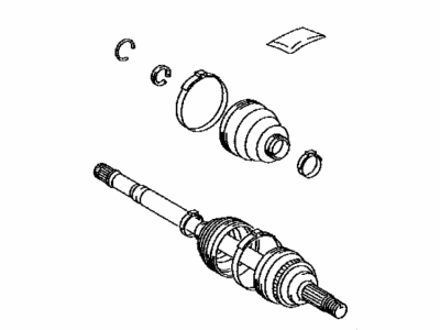 Toyota Yaris Axle Shaft - 43470-8Z237