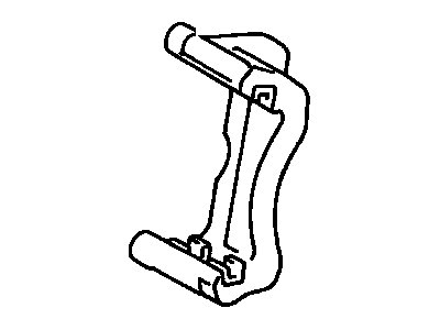 Toyota 47722-06050 Mounting, Front Disc Brake Cylinder, LH