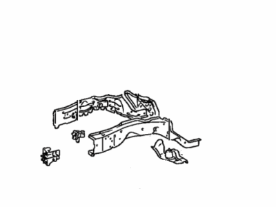 Toyota 57101-06023 Member Sub-Assy, Front Side, RH