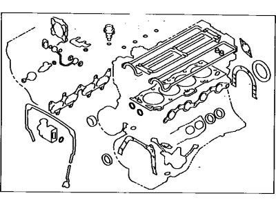 Toyota 04111-16075 Gasket Kit, Engine Overhaul