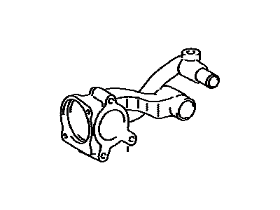 Toyota Camry Thermostat Housing - 16323-31040