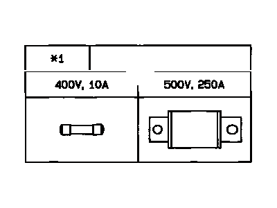 2003 Toyota RAV4 Fuse - G3829-42080