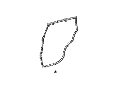 2007 Toyota RAV4 Door Seal - 67872-42030