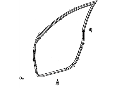 2006 Toyota RAV4 Door Seal - 67861-42060