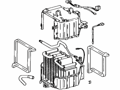 1986 Toyota Supra Evaporator - 88510-14410