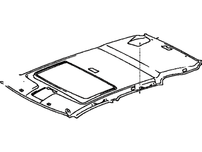 Toyota 63310-42210-A0 Headlining Assy, Roof