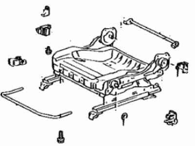 Toyota 72020-42021 Adjuster Sub-Assy, Front Seat, LH