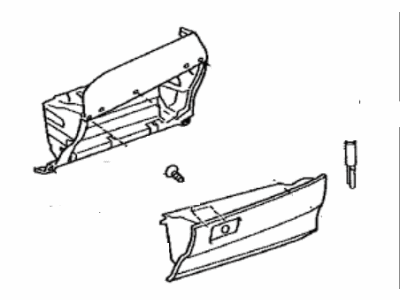 Toyota 55303-06171-E0 Panel Sub-Assembly, Inst