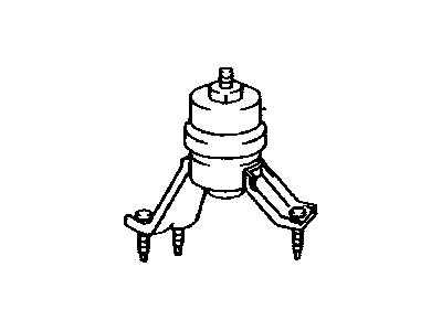 Toyota Sienna Engine Mount - 12371-0A020