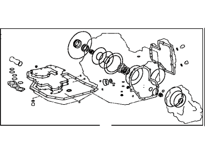 Toyota Sienna Automatic Transmission Overhaul Kit - 04351-33033