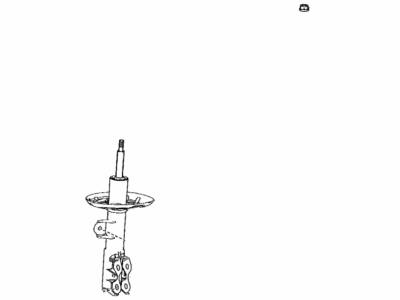 Toyota 48520-80613 Shock Absorber Assembly